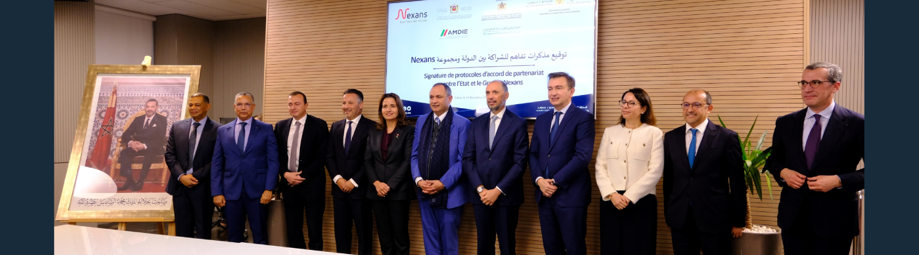 Signature De Deux Protocoles Daccord Avec Le Groupe Nexans Portant Sur